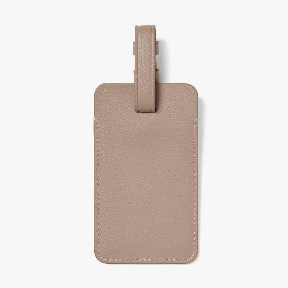 Luggage Tag Moleskin Soft Saffiano