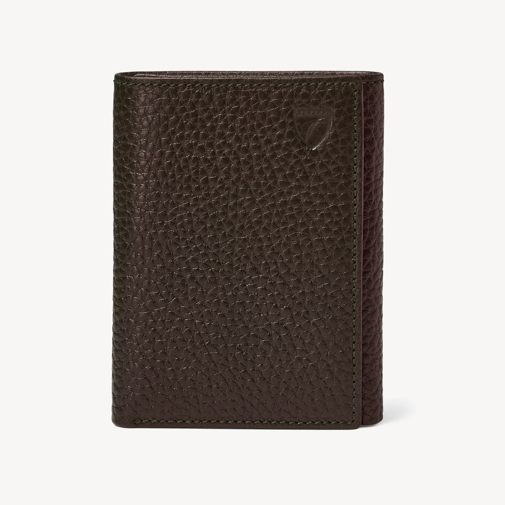 Trifold Wallet Chocolate Pebble