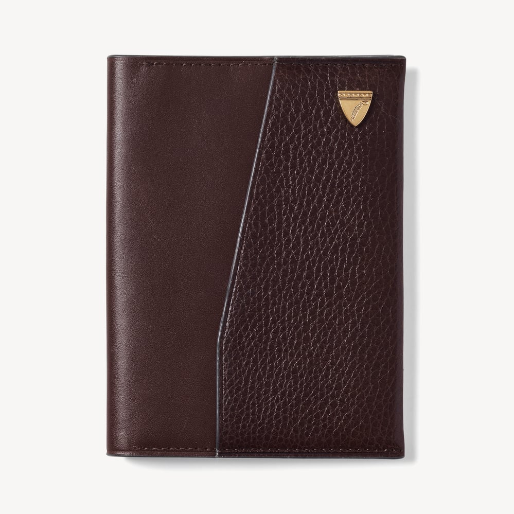 Heritage Passport Cover Conker Pebble