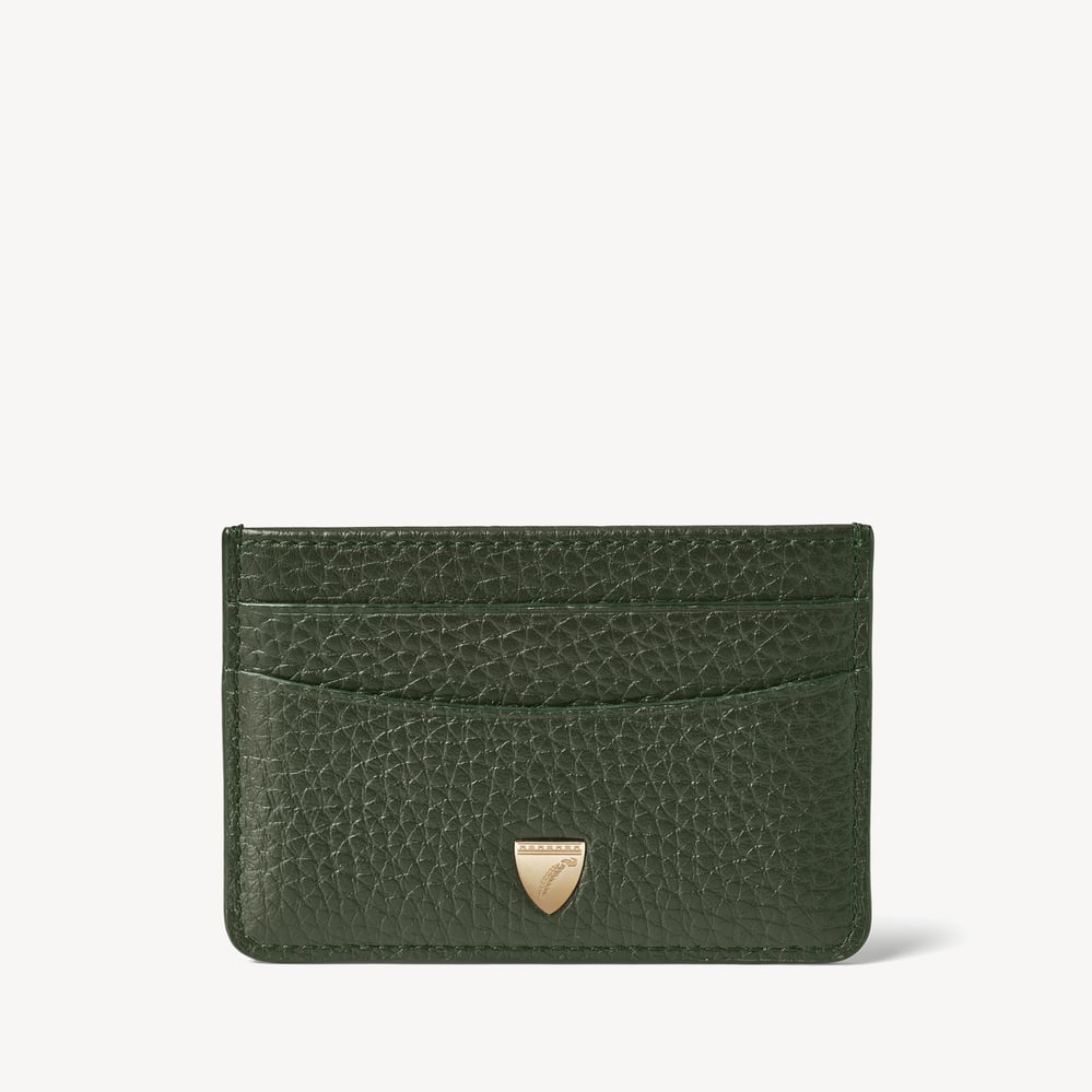 Slim Credit Card Holder Evergreen Pebble