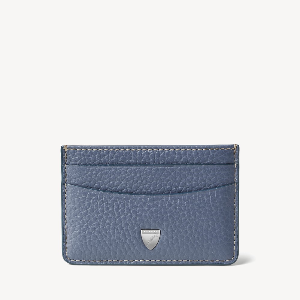 Slim Credit Card Holder Heritage Blue Pebble