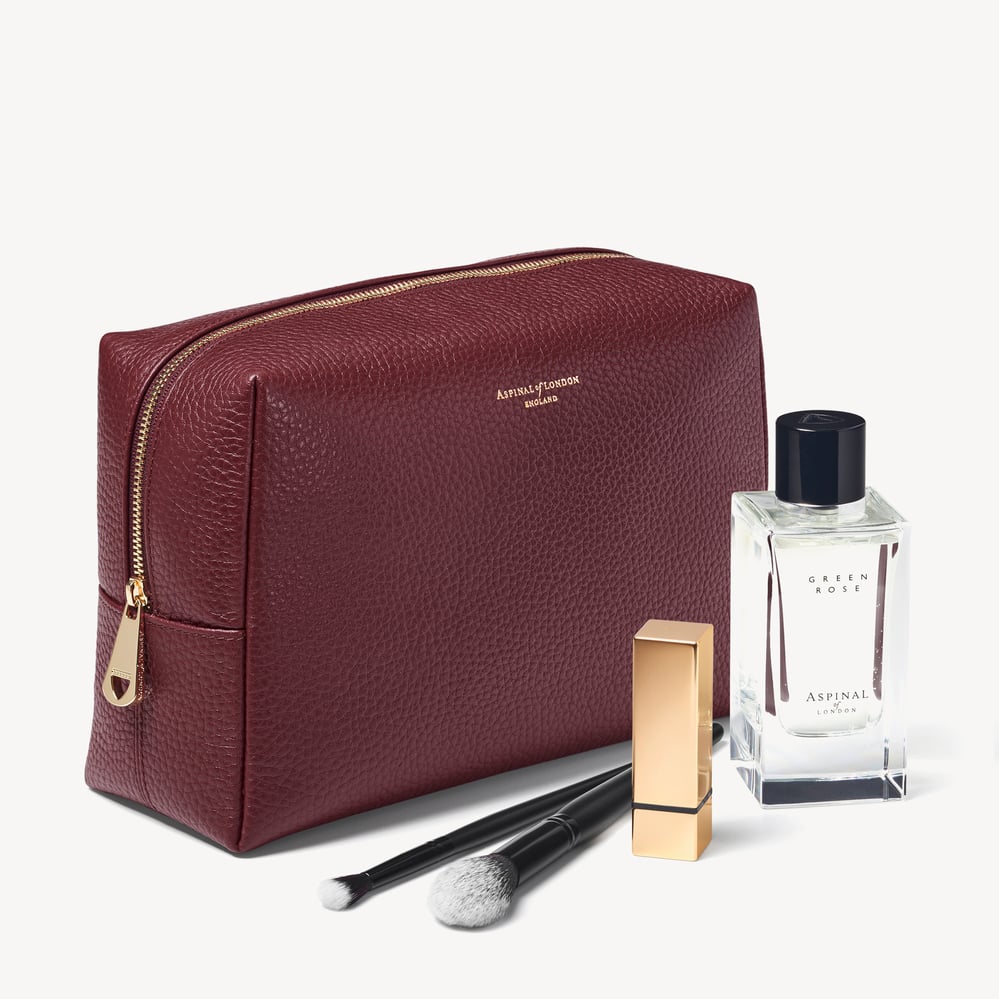 London Toiletry Bag Garnet Pebble