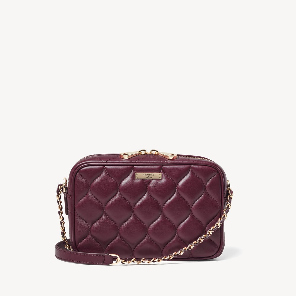 Alice Garnet Quilted Nappa