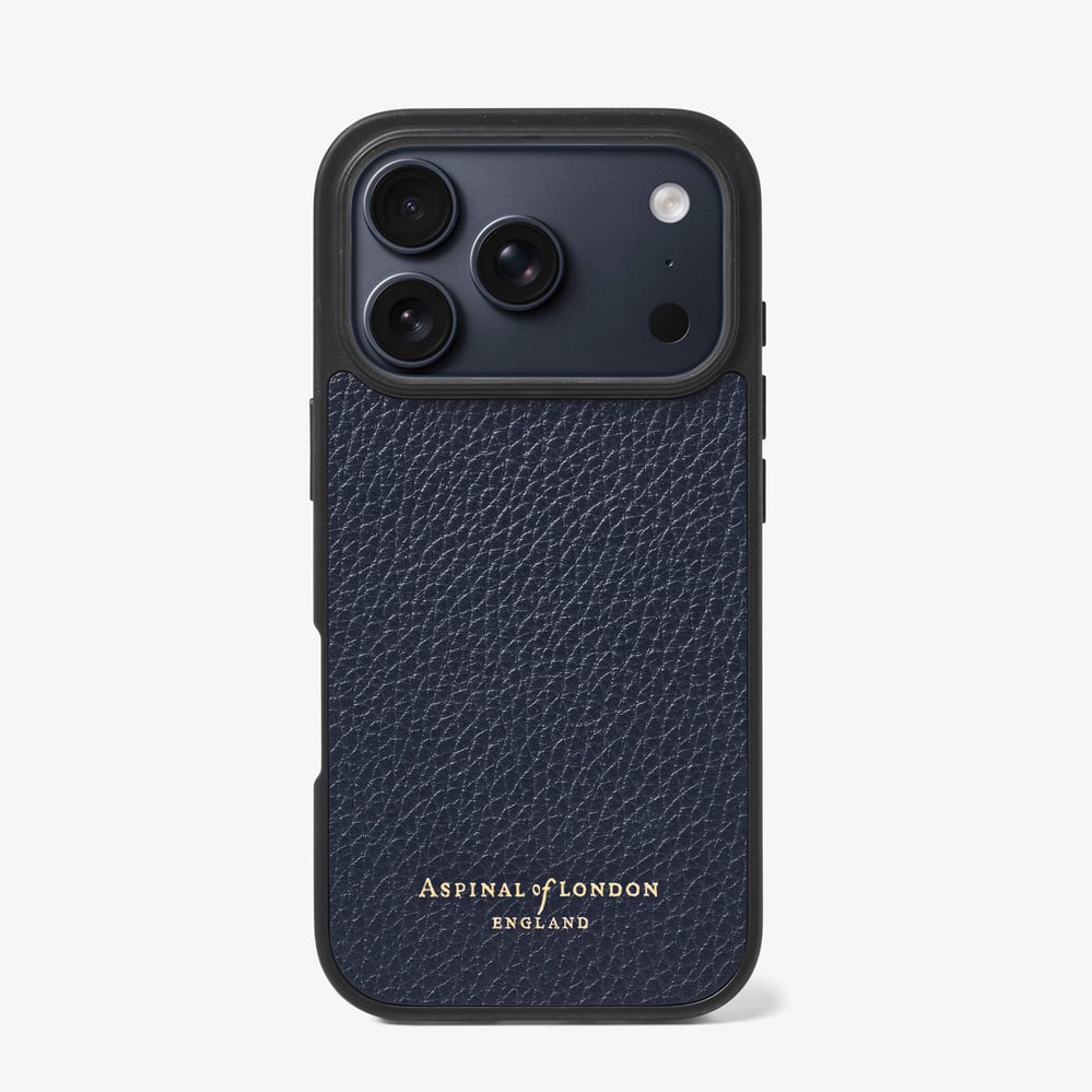 iPhone 18 Pro Case Navy Pebble