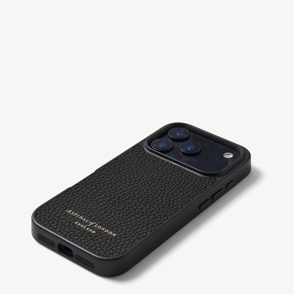 iPhone 18 Pro Case Black Pebble