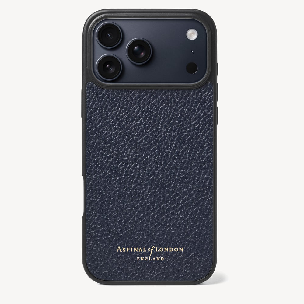 iPhone 18 Pro Max Case Navy Pebble