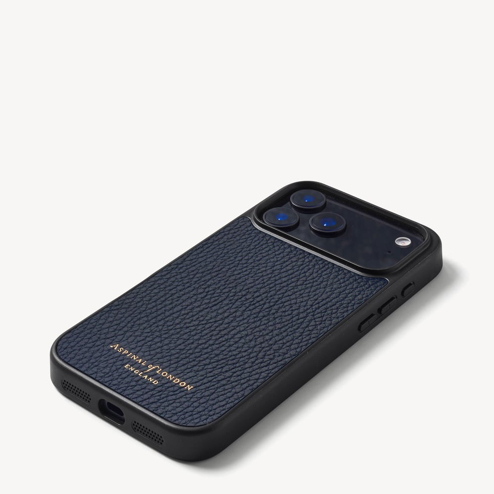 iPhone 18 Pro Max Case Navy Pebble
