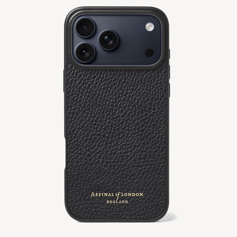 iPhone 18 Pro Max Case Black Pebble