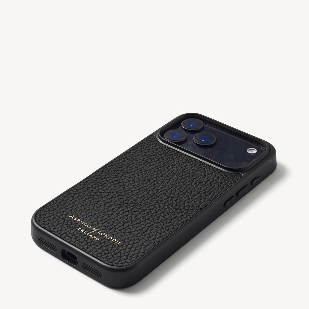 iPhone 18 Pro Max Case Black Pebble