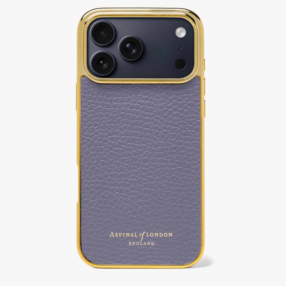 iPhone 18 Pro Max Case Dusky Blue Pebble