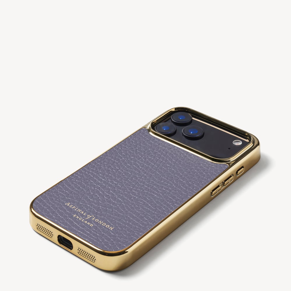 iPhone 18 Pro Max Case Dusky Blue Pebble