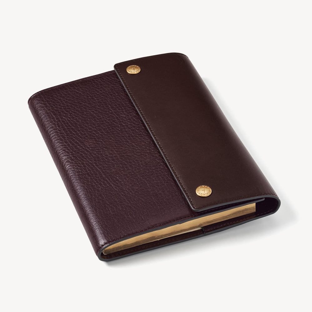 A5 Heritage Deluxe Refillable Journal Conker Pebble