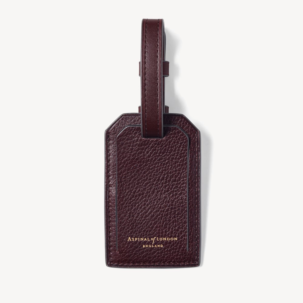 Heritage Luggage Tag Conker Pebble