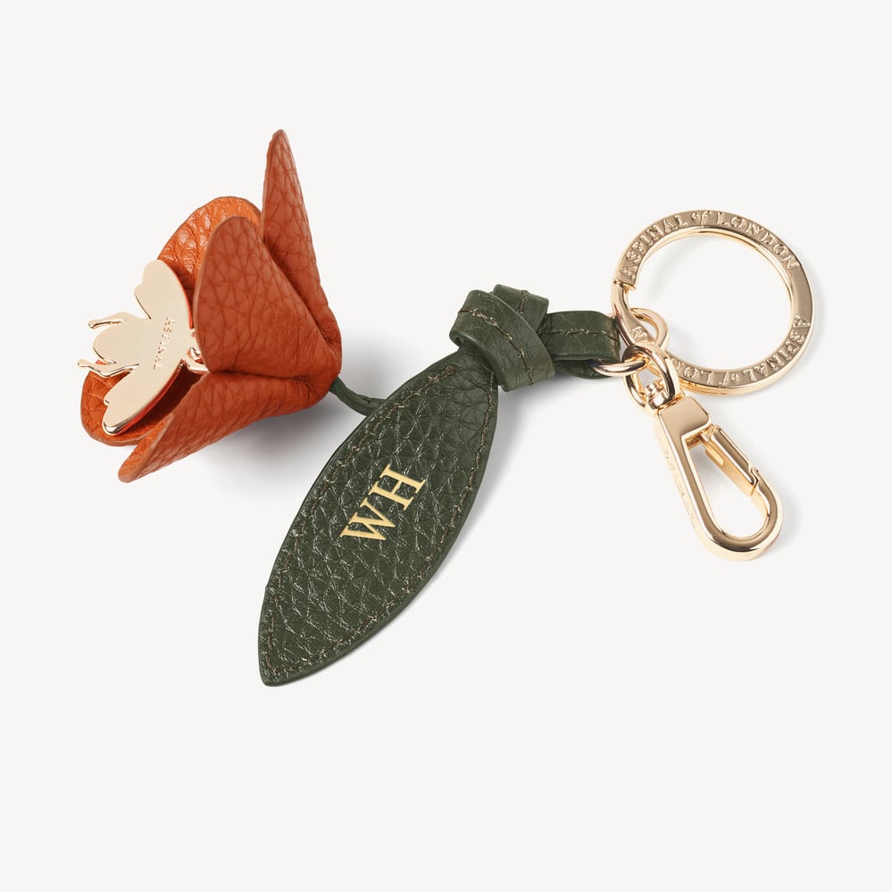 Wildflower & Bee Keyring Marmalade Pebble