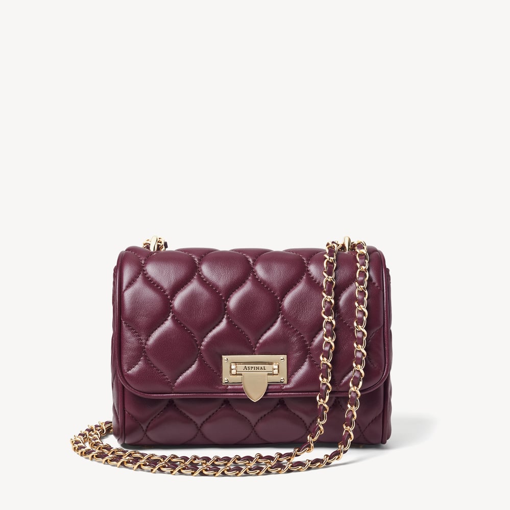 Lottie Garnet Large Quilted Nappa