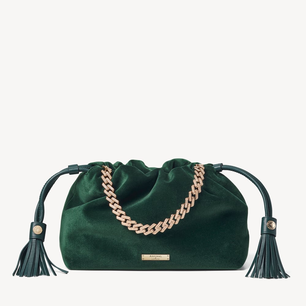 Amelia Evergreen Velvet