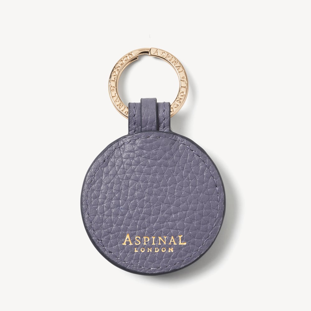 Bee Keyring Dusky Blue Pebble