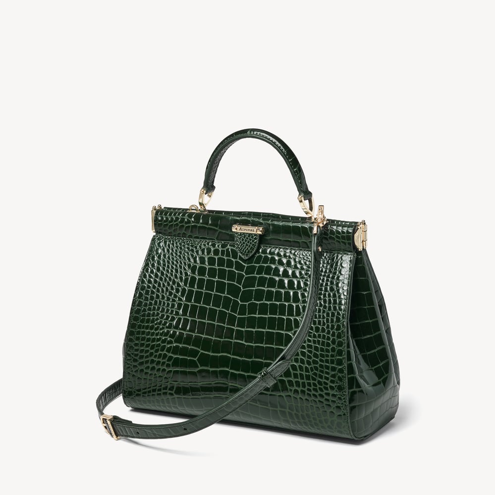 Florence Evergreen Patent Croc
