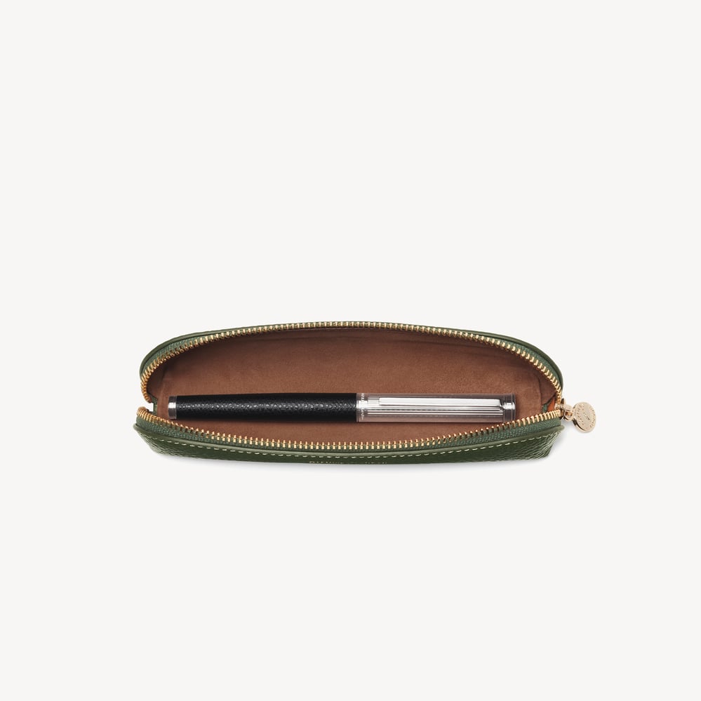 Pencil Case Racing Green Pebble
