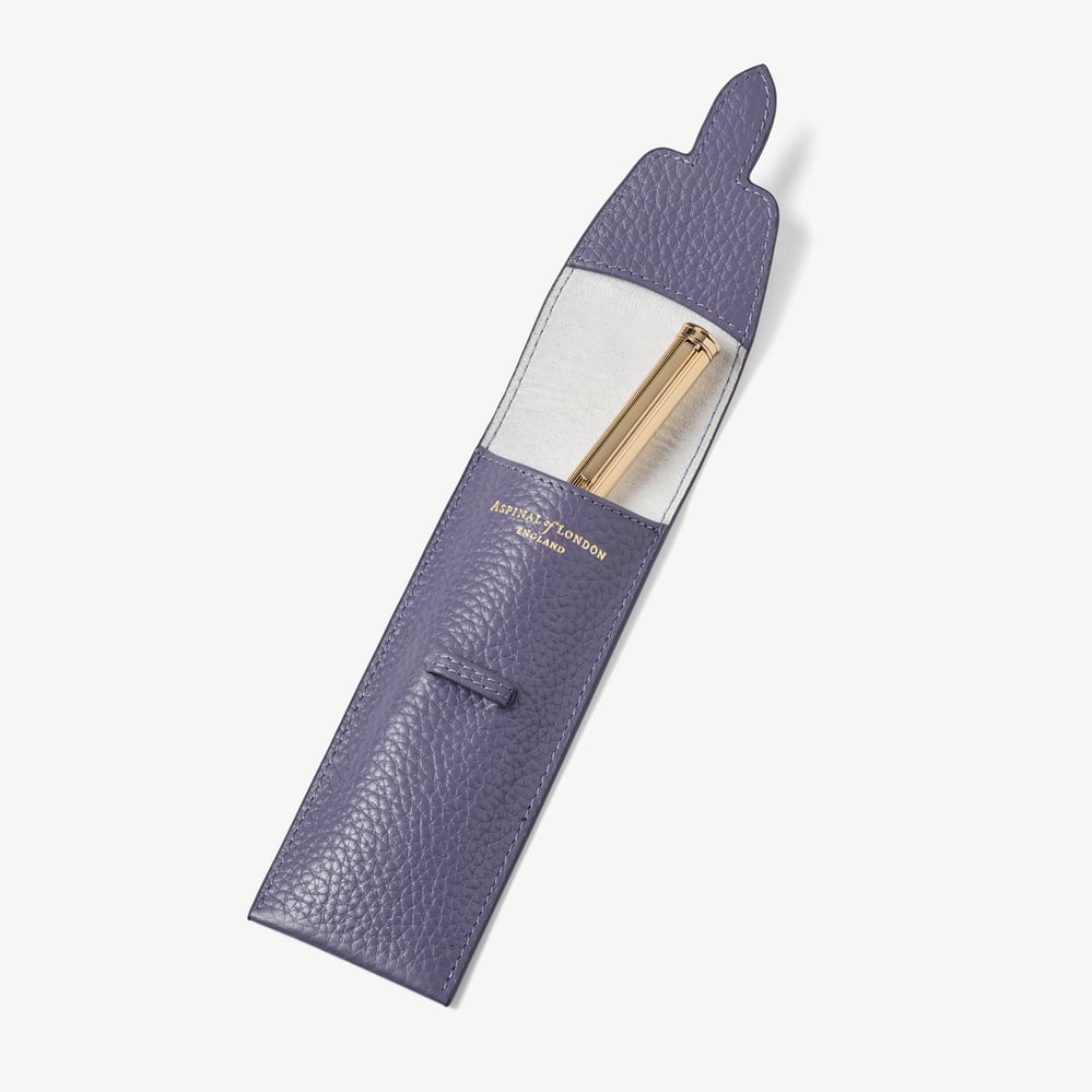 Pen Case Dusky Blue Pebble