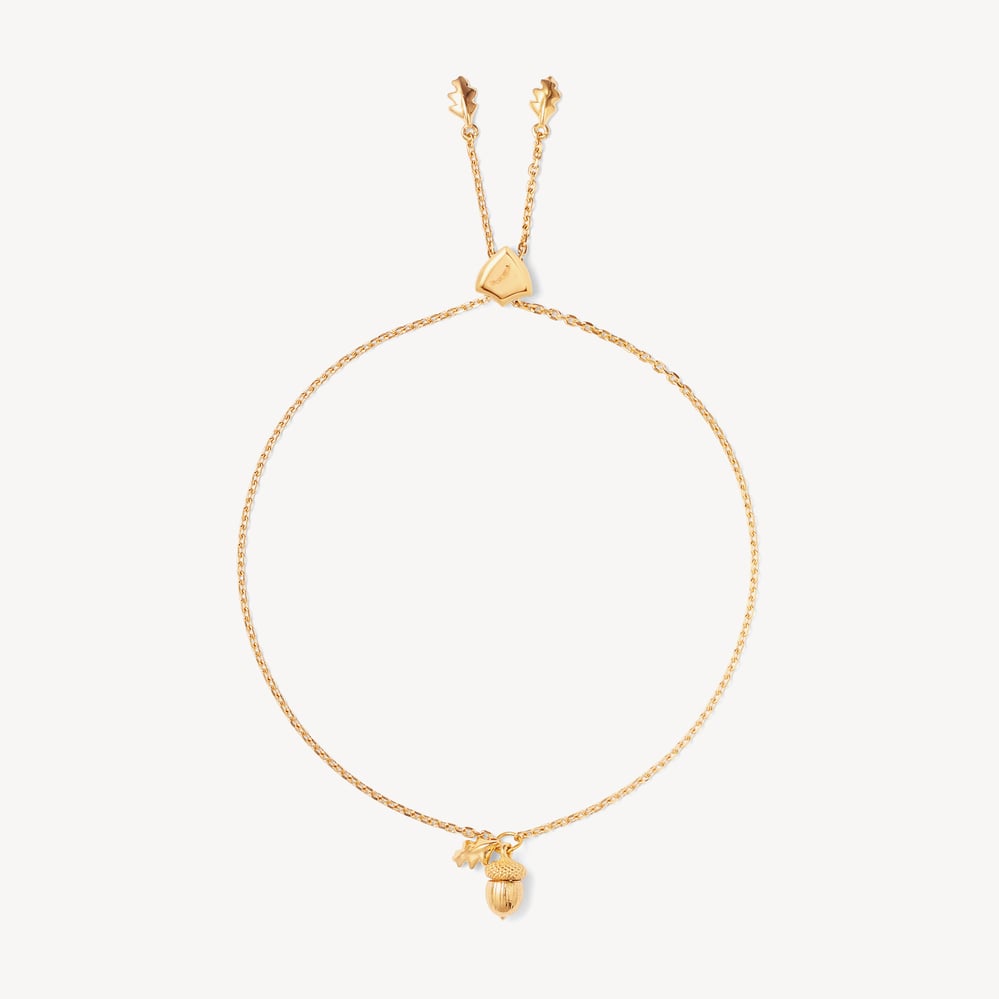Acorn Bracelet 18ct Gold Vermeil