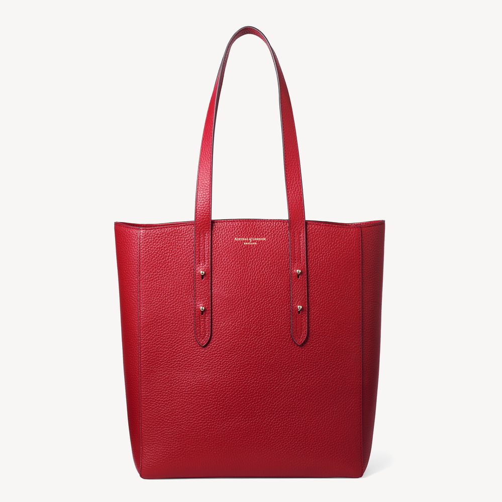 Essential Tote Cherry Red Pebble
