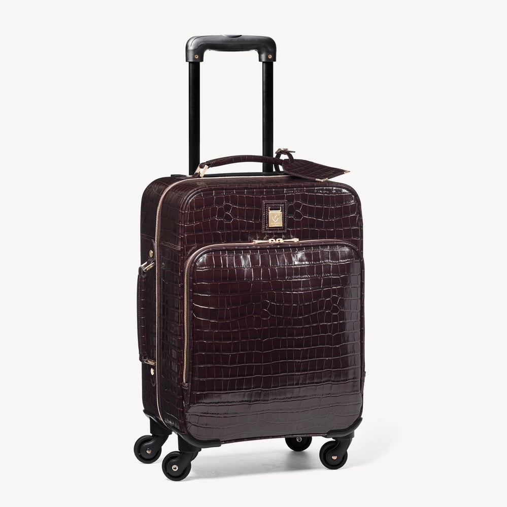 Connaught Cabin Case Deep Shine Amazon Brown Croc