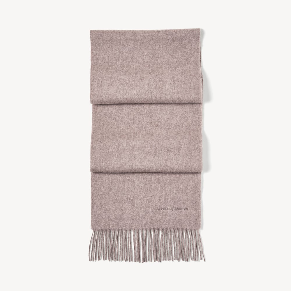 Lightweight Cashmere Scarf Latte