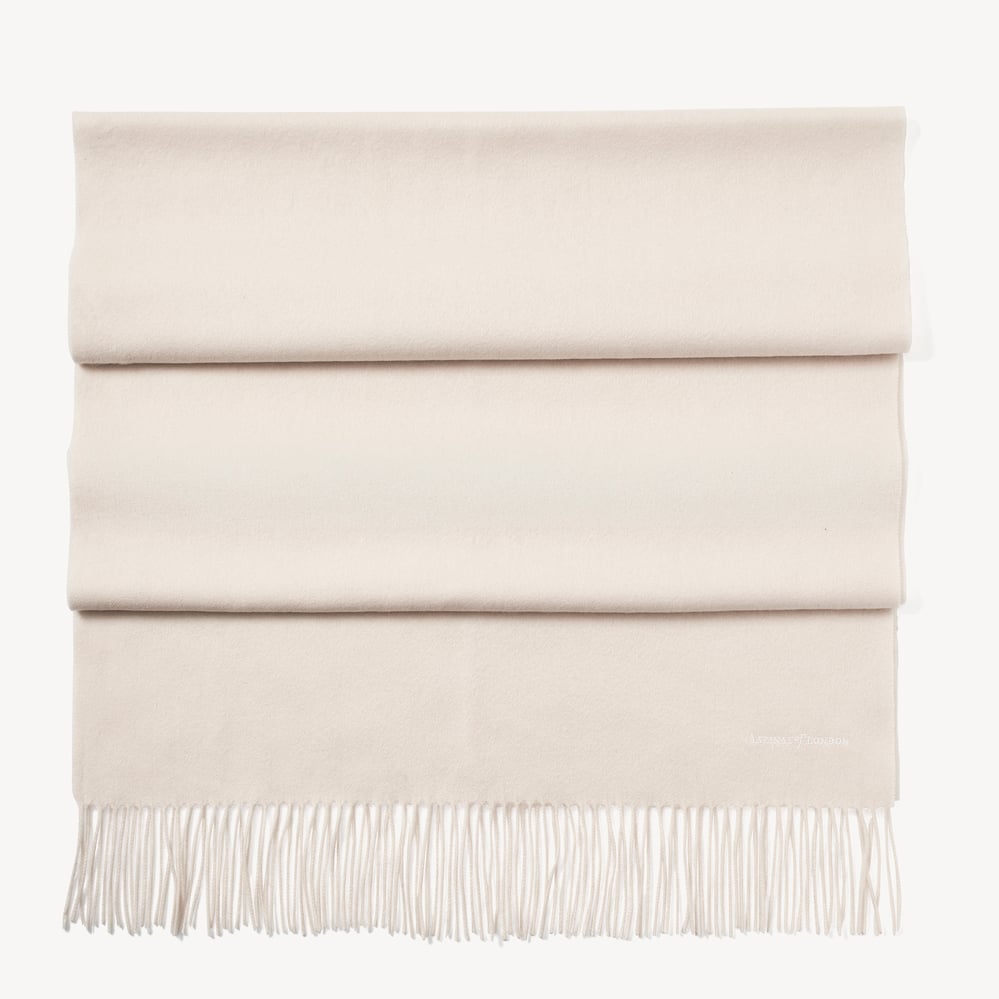 Cashmere Stole Chalk