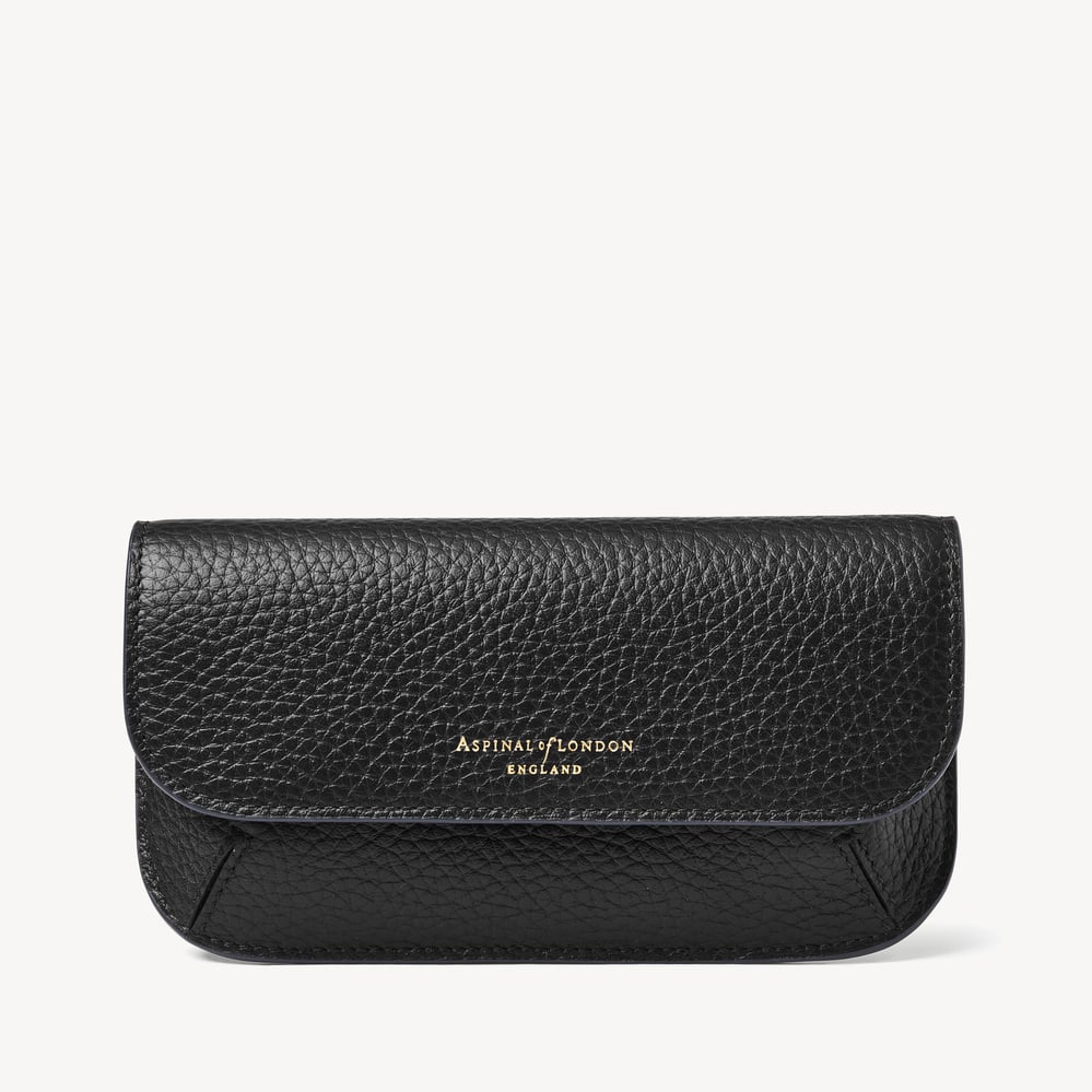 Ella Sunglasses Case Black Pebble