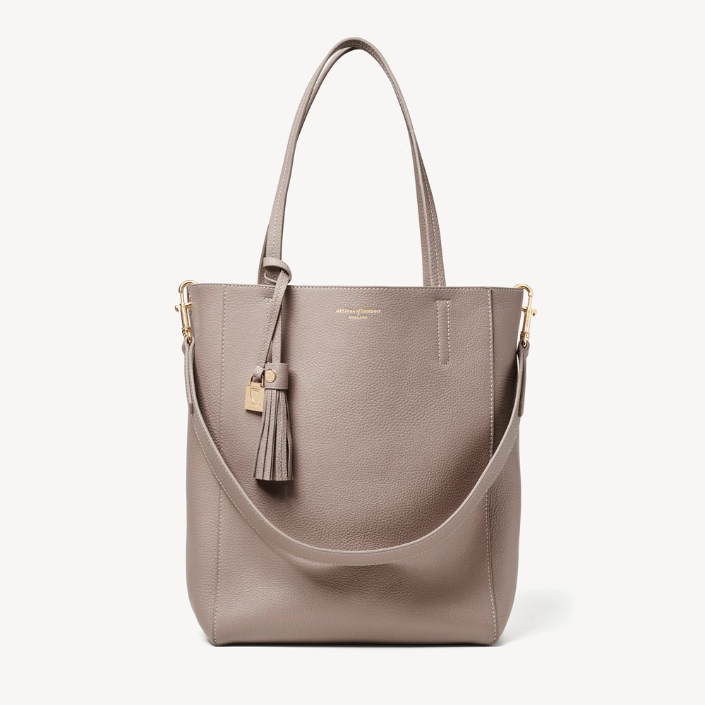 Soho Tote Moleskin Milled Pebble