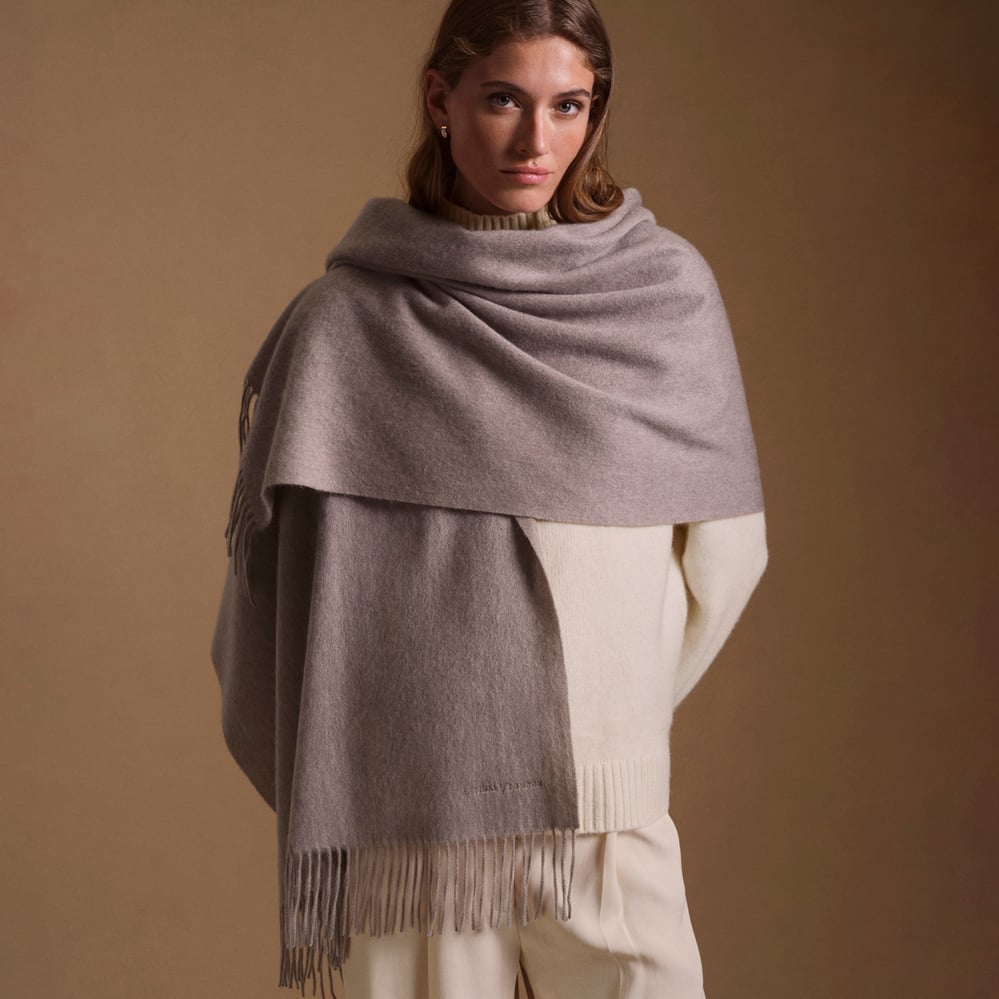 Cashmere Stole Latte