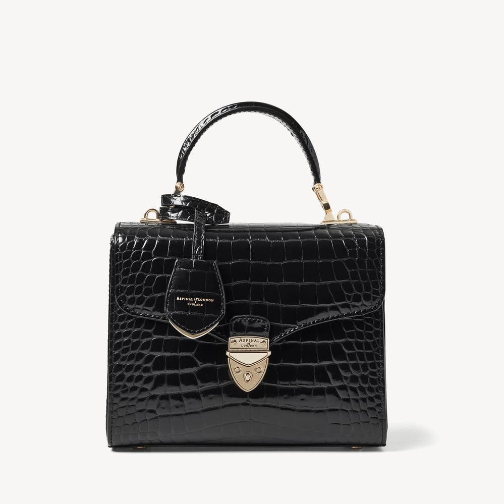Mayfair® Perso Charm Black Patent Croc