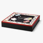 Monopoly Set in Red & Black from Aspinal of London