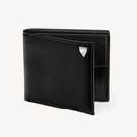 Billfold Coin Wallet in Smooth Black from Aspinal of London