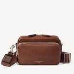 Reporter East West Messenger in Tobacco Pebble from Aspinal of London