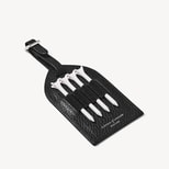 Golf Tee Holder in Black Pebble from Aspinal of London