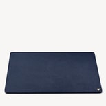 A3 Desk Pad in Navy Pebble from Aspinal of London