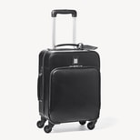 Connaught Cabin Case in Black Saffiano from Aspinal of London
