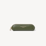 Baby Pen Case in Racing Green Pebble from Aspinal of London