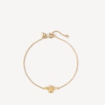 Bee Bracelet in 18ct Gold Vermeil from Aspinal of London