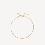 Beaded Bracelet in 18ct Gold Vermeil from Aspinal of London