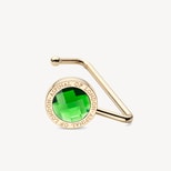 Handbag Hook in Verdant Green Crystal from Aspinal of London