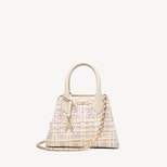 Paris in Powder Lilac & Ivory Boucle from Aspinal of London