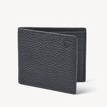 Billfold RFID Wallet in Navy Pebble from Aspinal of London