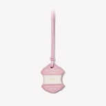 Mayfair® Club Tag in Powder Lilac & Smooth Chalk White from Aspinal of London