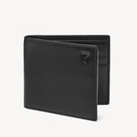 Billfold RFID Wallet in Smooth Black from Aspinal of London