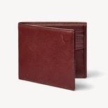 8 Card Billfold Wallet in Smooth Cognac from Aspinal of London