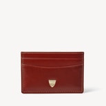 Slim Credit Card Holder in Smooth Cognac from Aspinal of London