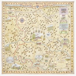 The Great British Season Silk Scarf from Aspinal of London